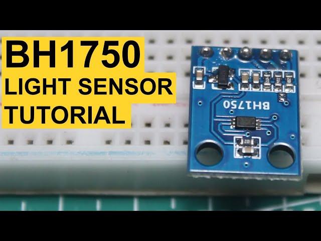 BH1750 Light Sensor Tutorial with Arduino and ESP8266 (NodeMCU)