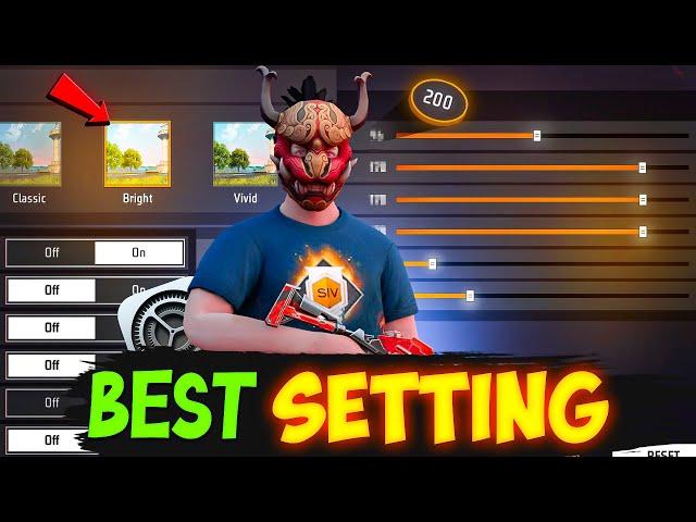 World's Best [ PRO SETTING ] In Free Fire | All New Controls Setting 2024 |