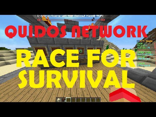 [Quidos Network] New Gamemode! Race For Survival!