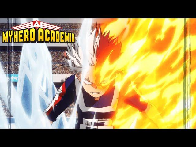 Deku vs Todoroki | My Hero Academia S2