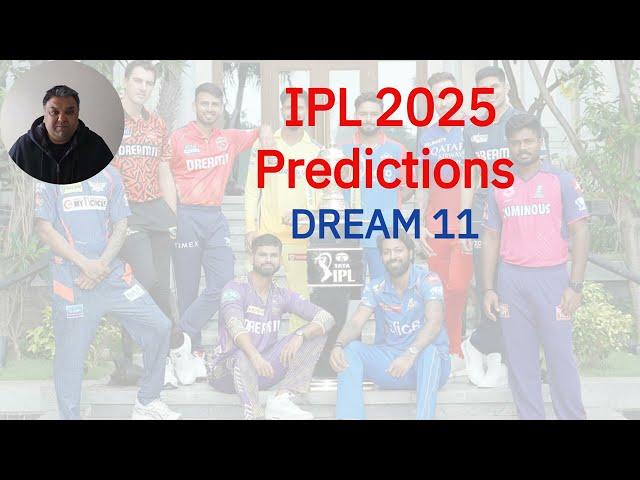 Astrology Predictions IPL 2025, Dream 11 team predictions