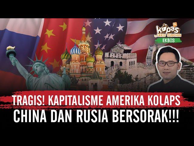 Goodbye Kapitalisme Amerika, China-Rusia Pusat Ekonomi Baru Dunia!!!