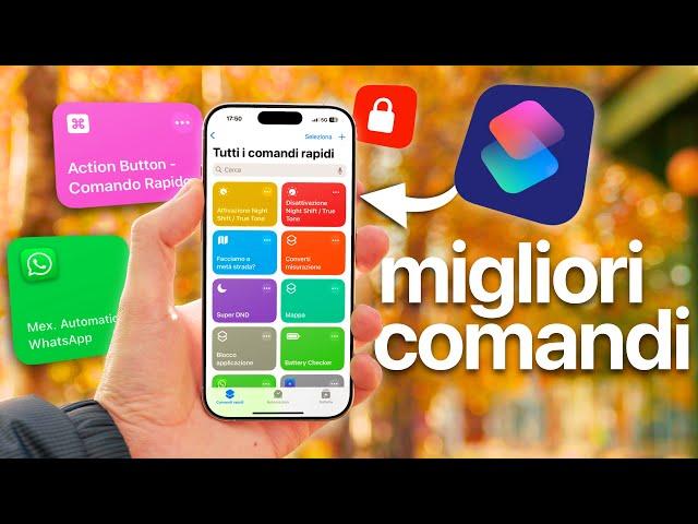 10 COMANDI ed AUTOMAZIONI che RIVOLUZIONERANNO il tuo IPHONE! 