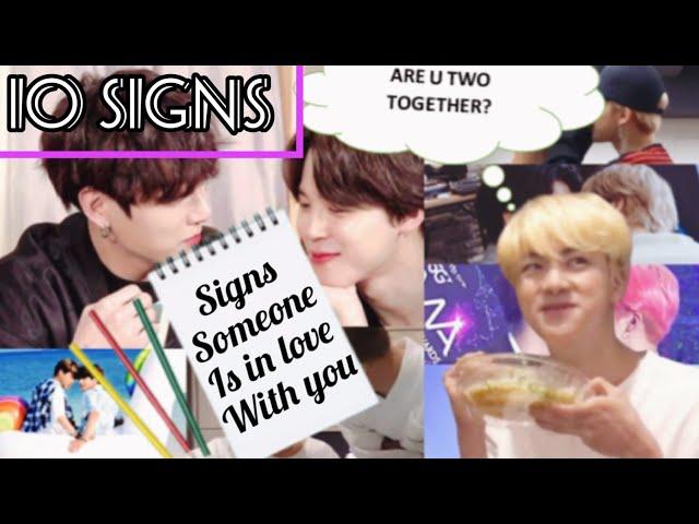 10 Signs that someone is in love with you - Jikook edition