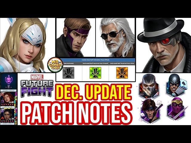 PATCH NOTES  December Update Details & Holiday Special Uniform | Marvel Future Fight