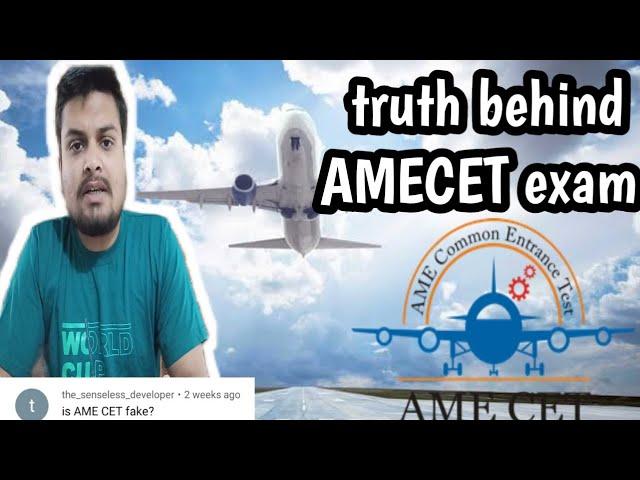 AMECET (aircraft maintenance engineering common entrance test)|#amecet , #ame  | aviationjagat