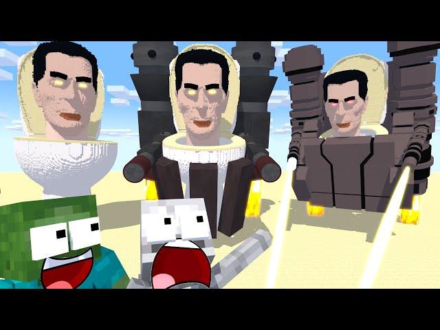 Monster School: SEASON 1 All G-Man - Minecraft Animation