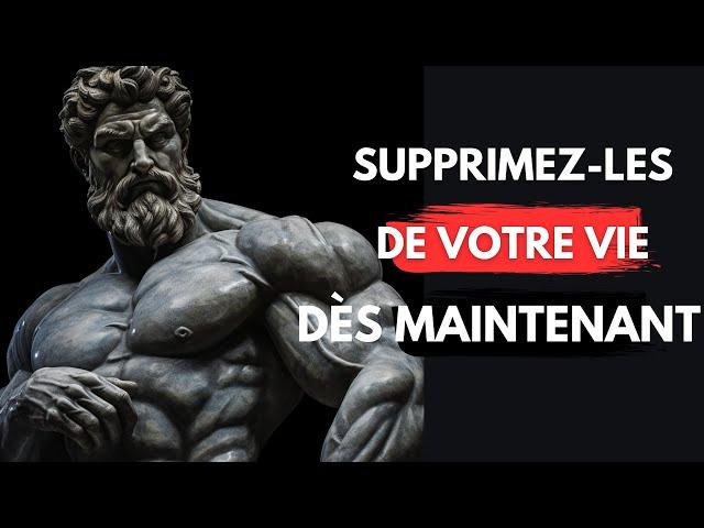 10 Habitudes à Éliminer Pour Une Vie Stoïcienne Épanouissante