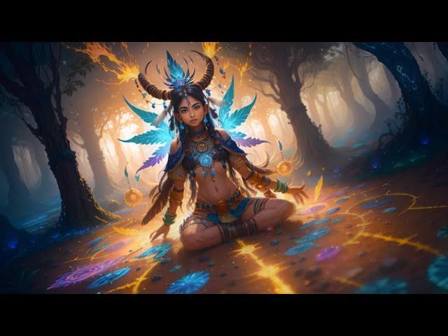 Nexxus 604 - Shamanic Tale - Psychedelic trance mix • (4K AI animated music video)