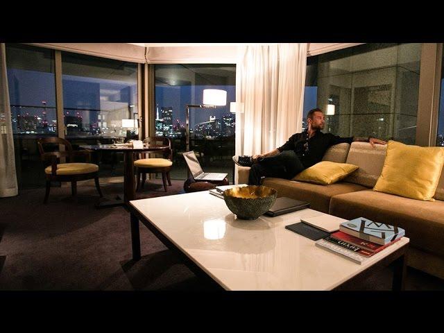 Cameron Fous Day Trades From Executive Suite 5 Star Hotel in Tokyo, Japan