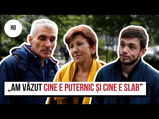 „Am văzut cine e puternic și cine e slab”: Chișinăuienii despre dezbaterea Sandu-Stoianoglo