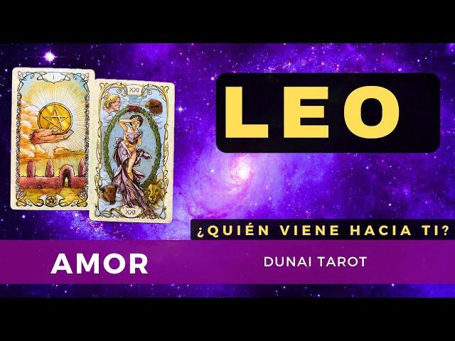 LEO️Le gustas y te va aCONFESAR algo️Viene con sinceridad, quiere ser justo HOROSCOPO LEO AMOR