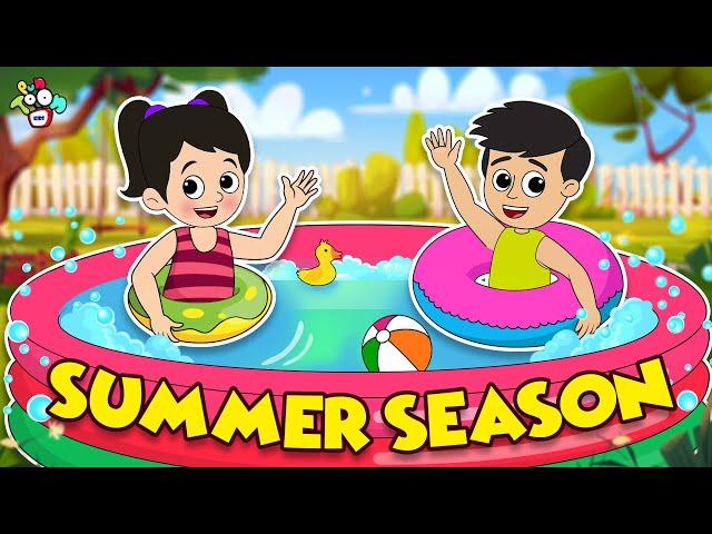 Summer Season Story | Animated Stories | English Cartoon | Moral Stories | PunToon Kids