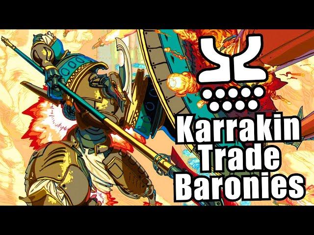 LANCER Lore: Karrakin Trade Baronies | Mech Knights and Sci-fi Nobles