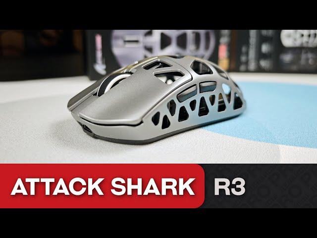 Обзор Attack Shark R3. Магниевый сплав за 7к!