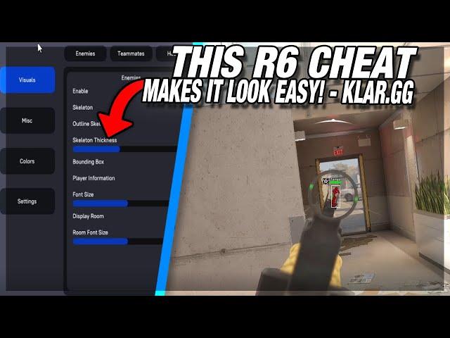 This R6 CHEAT makes it look easy! | R6 CHEATING - KLAR.GG