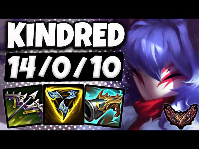 Kindred vs Lee Sin Jungle [ Perfect KDA ] Lol Korea Grandmaster Patch 25.4 