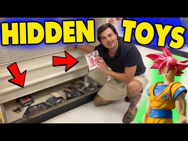 HIDDEN DBZ SH FIGUARTS found under the toy shelves at TARGET - Toy Hunt - G.I. JOE NECA & MORE!