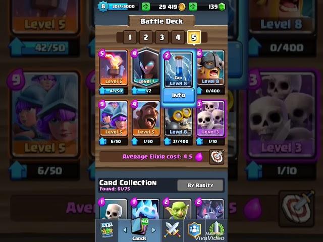 Топ колода для 8 арены| Clash Royale