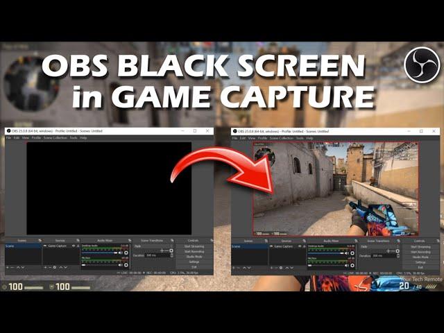 How to Fix OBS Black Screen in Game Capture