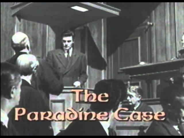 The Paradine Case Trailer 1948