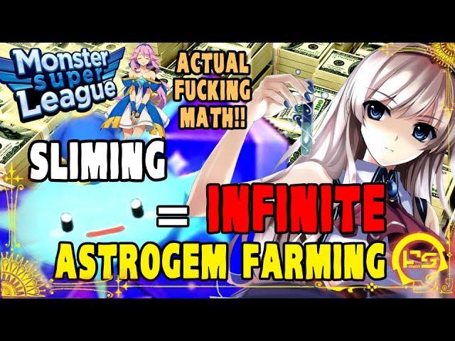 Monster Super League: MATHEMATICAL PROOF THAT YOU CAN FARM ASTROGEMS INFINITELY VIA SLMING!!  