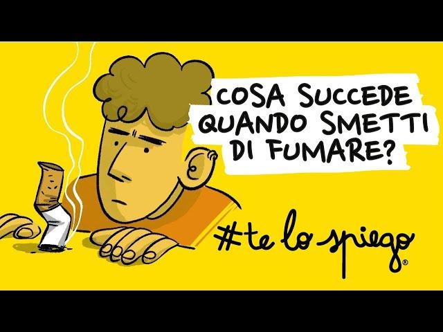 COSA SUCCEDE QUANDO SMETTI DI FUMARE? | #TELOSPIEGO