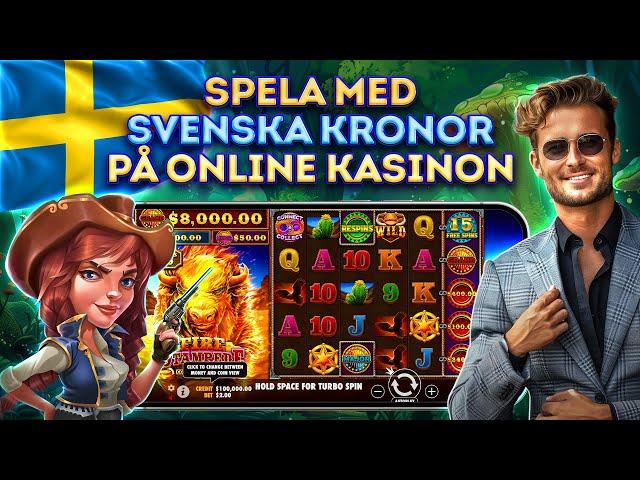 Spela med Svenska Kronor på Online Kasinon  nya svenska casinon