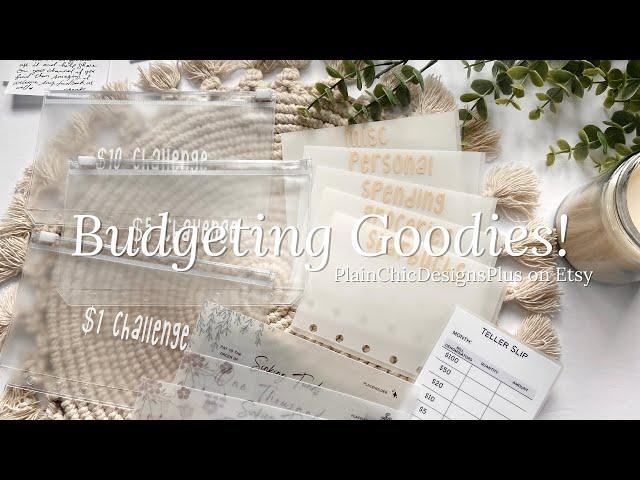 New Budgeting Goodies! From PlainChicDesignsPlus