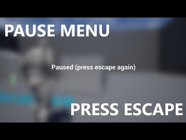 Easy Pause Menu - Unreal Engine 5 Tutorial