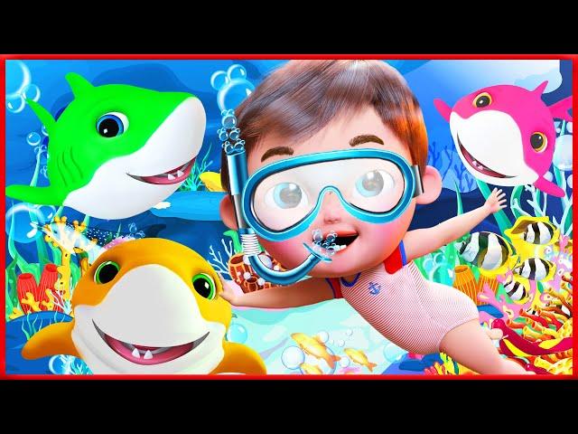 Baby Shark Fun Dance!  Meet Mommy Shark & Daddy Shark  #CoComelon #Shorts #babybus  #forkids