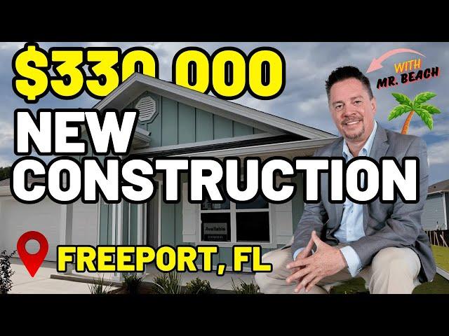 FREEPORT, FLORIDA | NEW construction HOMES for CHEAP! Live the 30A lifestyle! Featuring Hammock Bay