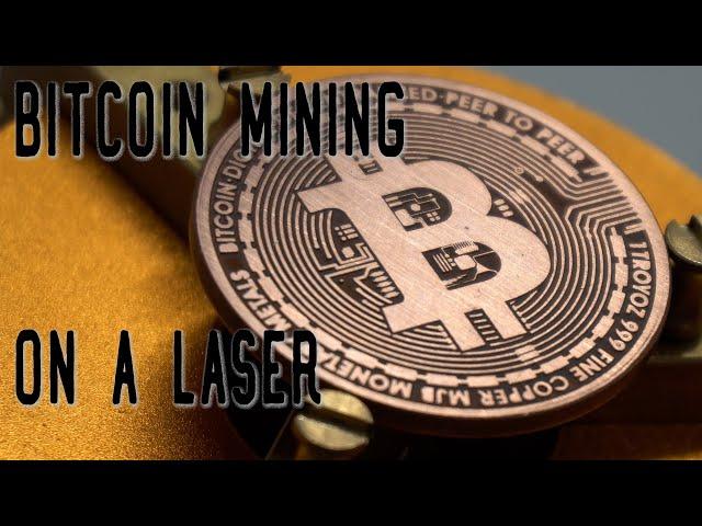 "Майним" биткоин на лазере. Bitcoin mining on a laser. BTC LSR PLSTR
