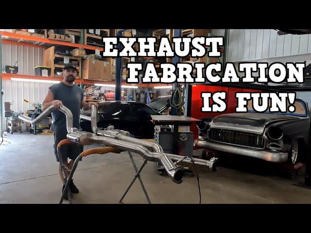 Fabricating Exhaust for 1970 Mustang  - FAB IS FUN!