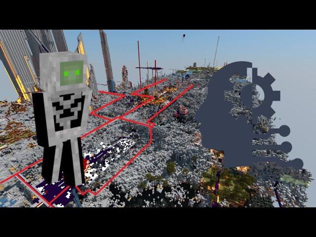 Baritone AI navigates 2b2t spawn