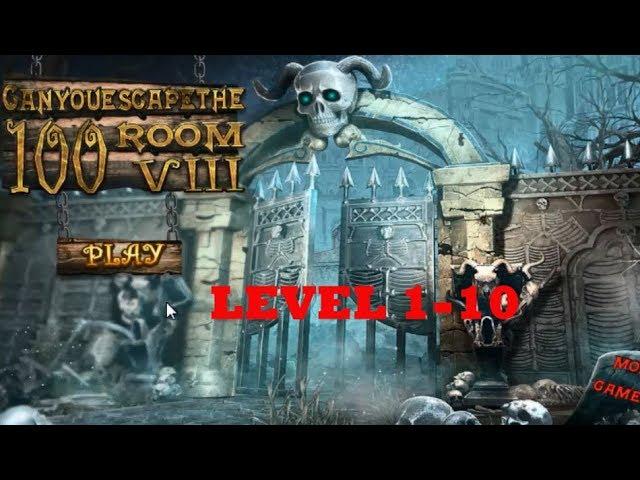 Can You Escape The 100 Room VIII Level (1-10) Walkthrough