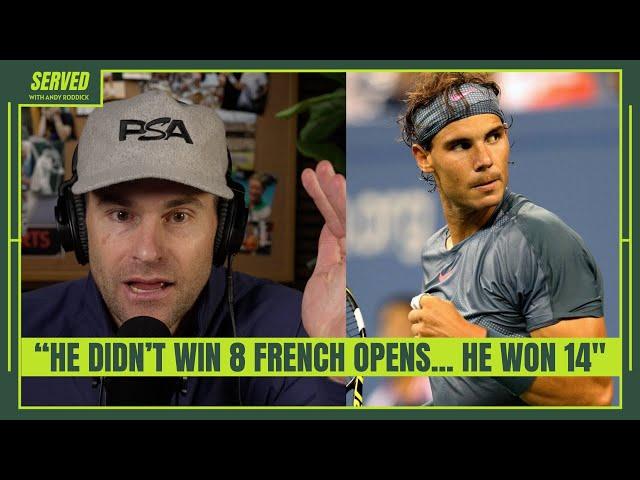 RODDICK REFLECTS on RAFA NADAL