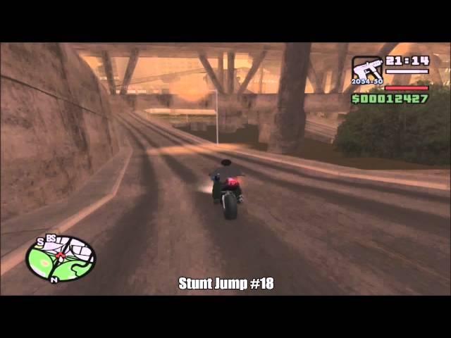 GTA San Andreas - Unique Stunt Jump #18