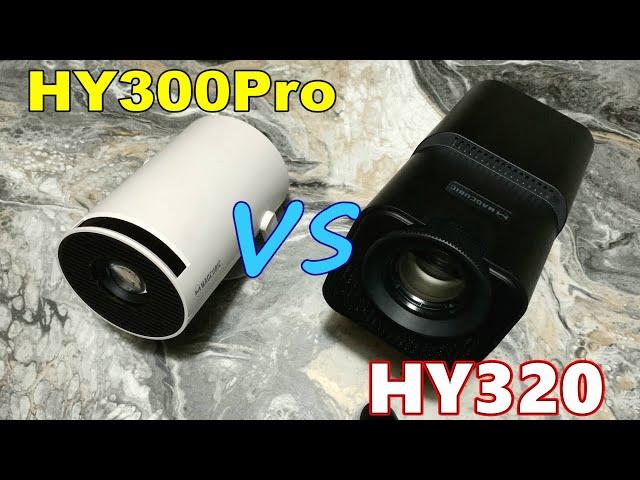 HY300Pro vs HY320 ProjectorTest Image