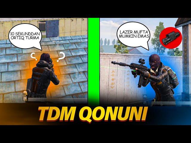 TDM QONUN QOIDASI / ENDI TDM TURNIRDA YUTASIZ / PUBG MOBILE