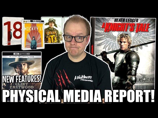 A Knight’s TALE And MICKEY 17 Coming To 4K! | The Physical MEDIA Report #254