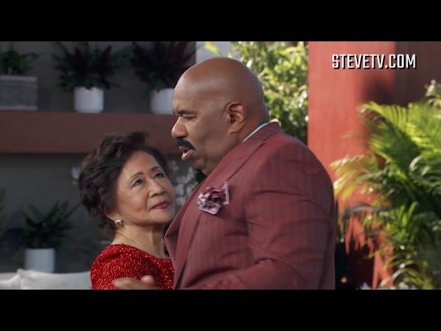 80-Year-Old Teaches Steve Harvey How To Tango