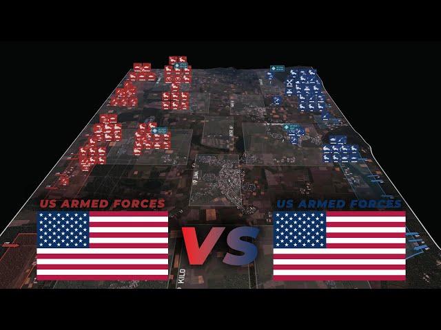 250.000 US ARMED FORCES vs 250.000 US ARMED FORCES | WARNO