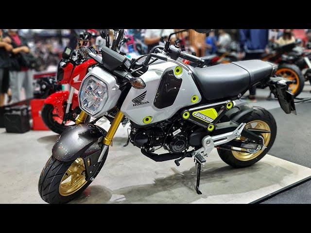 Honda MSX 125 GROM 2021 Silver Black