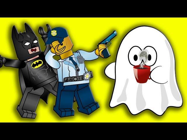 LEGO мультфильм. УЖАС! ПРИЗРАК В ДОМЕ! ПРАВДА ИЛИ РОЗЫГРЫШ? Видео для Детей. Мультфильм с игрушками.