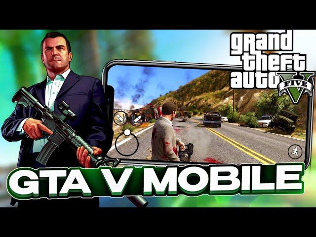 Как Я СКАЧАЛ и ПОИГРАЛ в НАСТОЯЩУЮ GTA 5 на ТЕЛЕФОНЕ! GTA 5 MOBILE НА АНДРОИД И IOS! #гта #gta #gta5