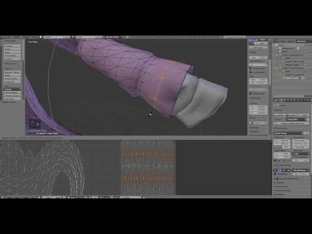 How to edit cm3d2 / com3d2 models in blender #1