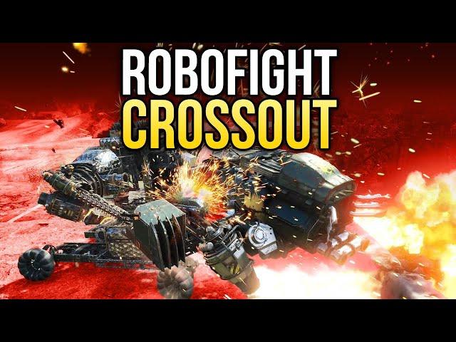 Crossout Robofight: ЗАДИРА vs СПИНОЗАВР