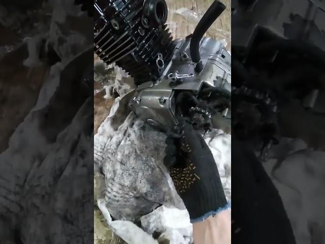 Распаковка посылки. Двигатель на ремонт.