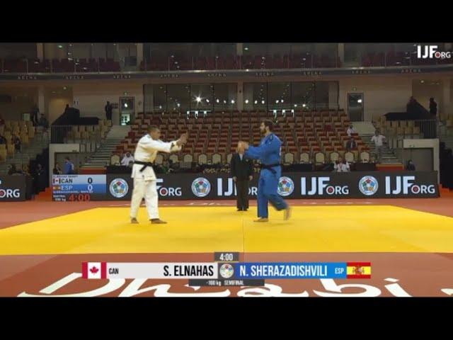 Shady Elnahas vs Nikoloz Sherazadishvili | Semi-Final -100 Abu Dhabi Grand Slam 2022